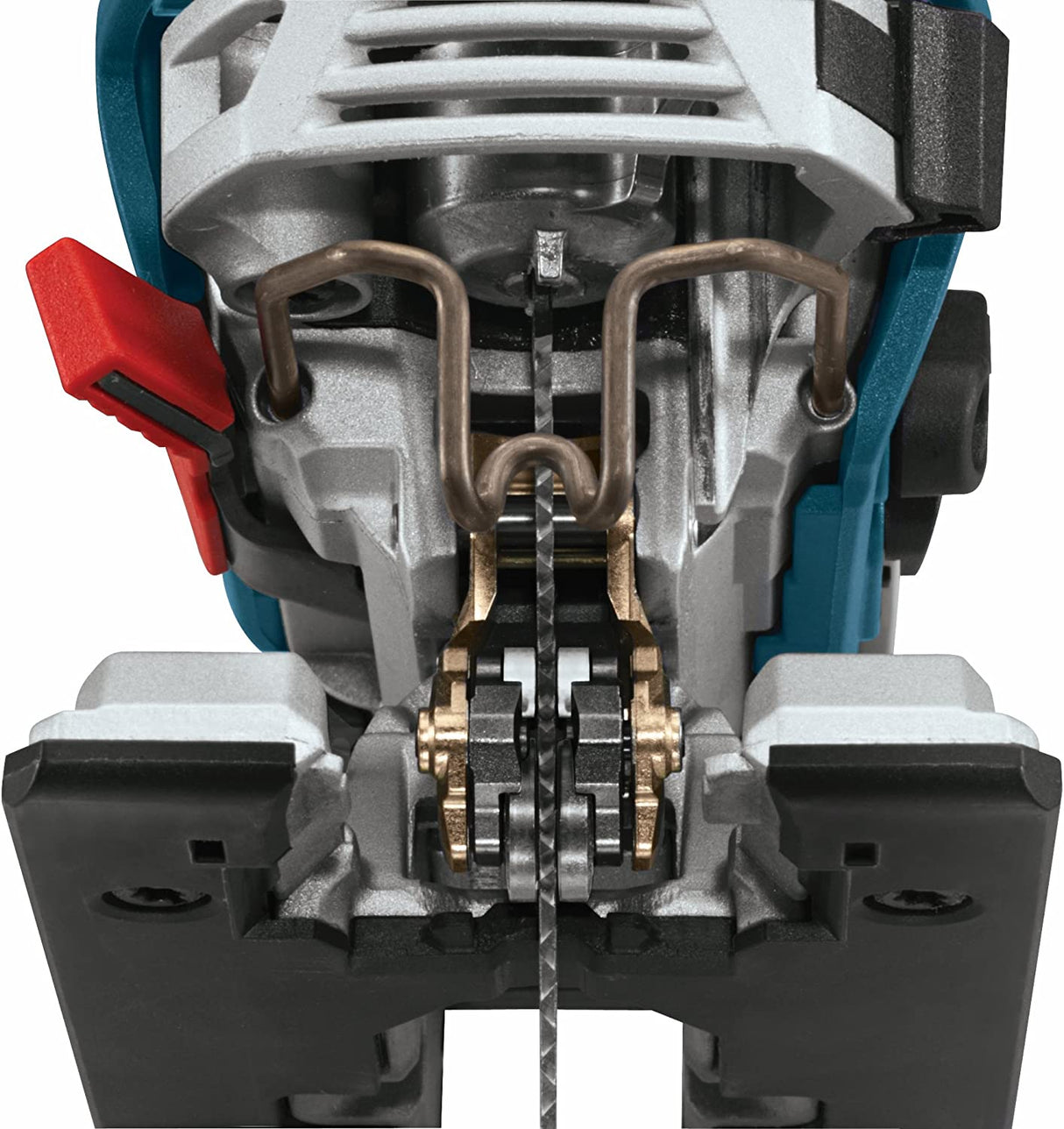 BOSCH Power Tools Jigsaw Kit - JS572EK - 7.2 Amp con cable de velocidad variable con mango superior Jig Saw Kit con cuchillas surtidas y estuche de transporte - DIGVICE MX