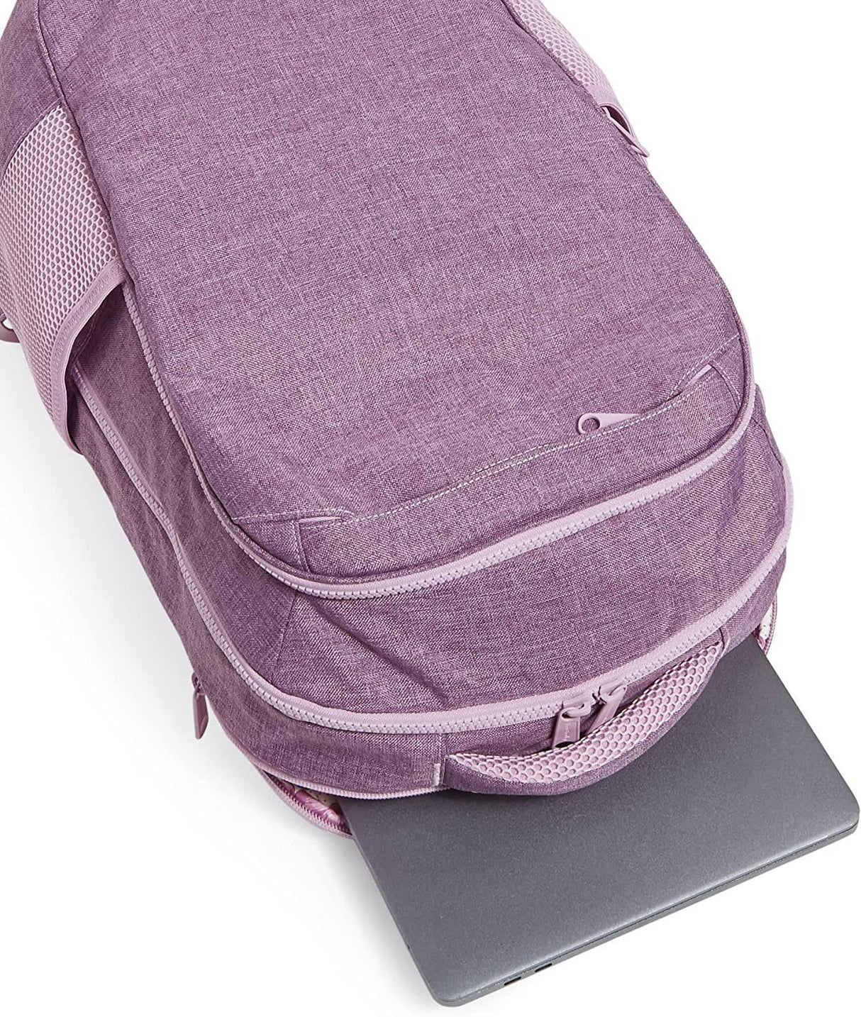 Vera Bradley - Mochila reciclada Lighten Up Reactive Grand para mujer, Pale Orchid Heather, Talla única