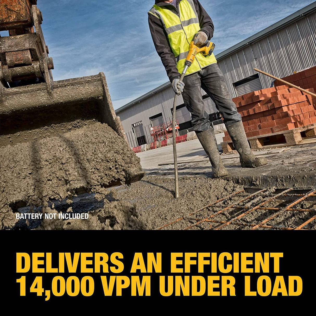 DEWALT 20V MAX* Lápiz vibrador, solo herramienta (DCE531B) - DIGVICE MX