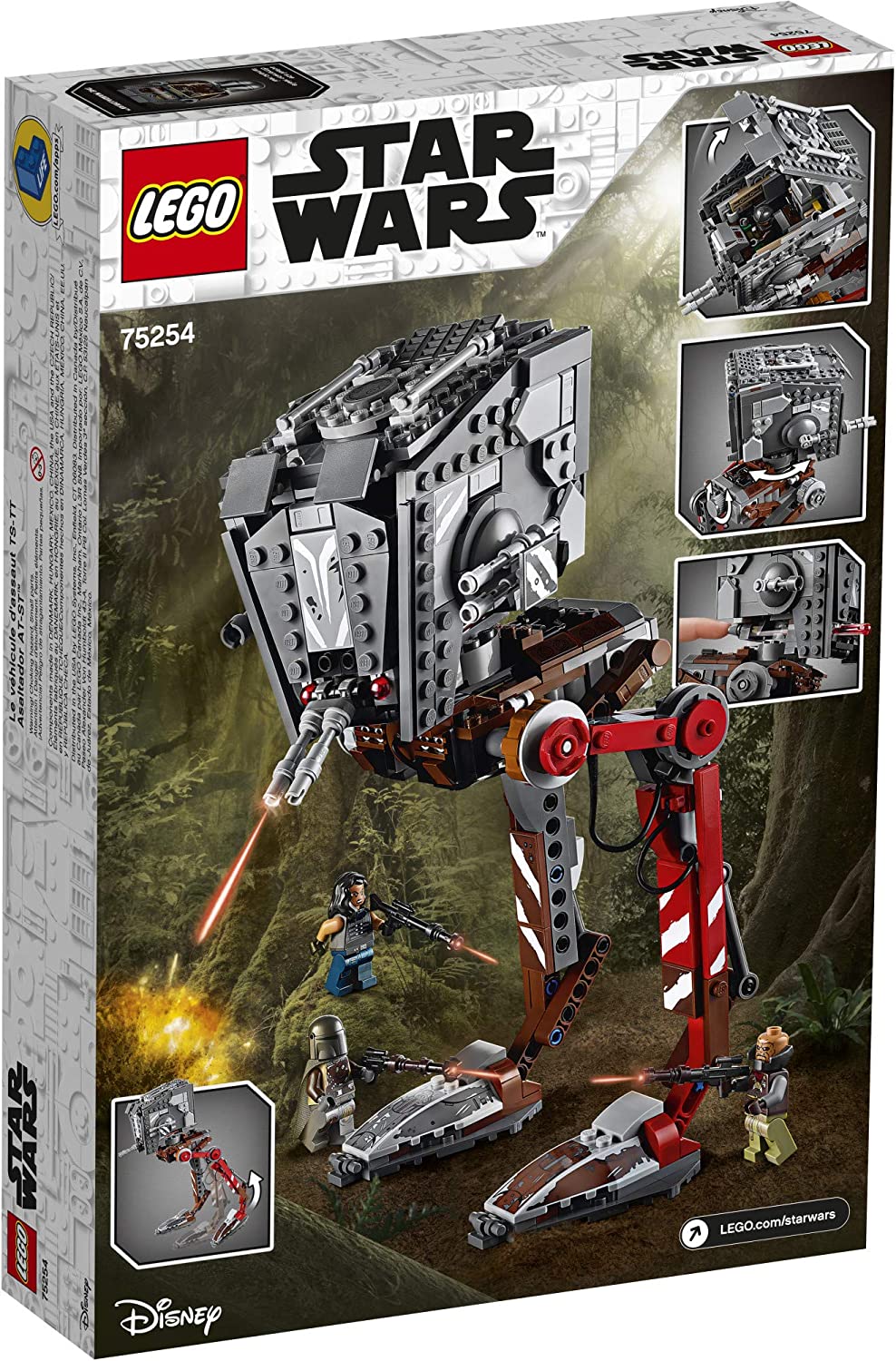 LEGO Star Wars at-ST Raider 75254 Kit de construcción (540 piezas)