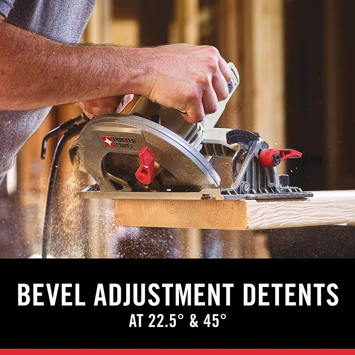 Sierra circular PORTER-CABLE de 7-1/4 pulgadas, 15 amperios (PCE310) - DIGVICE MX