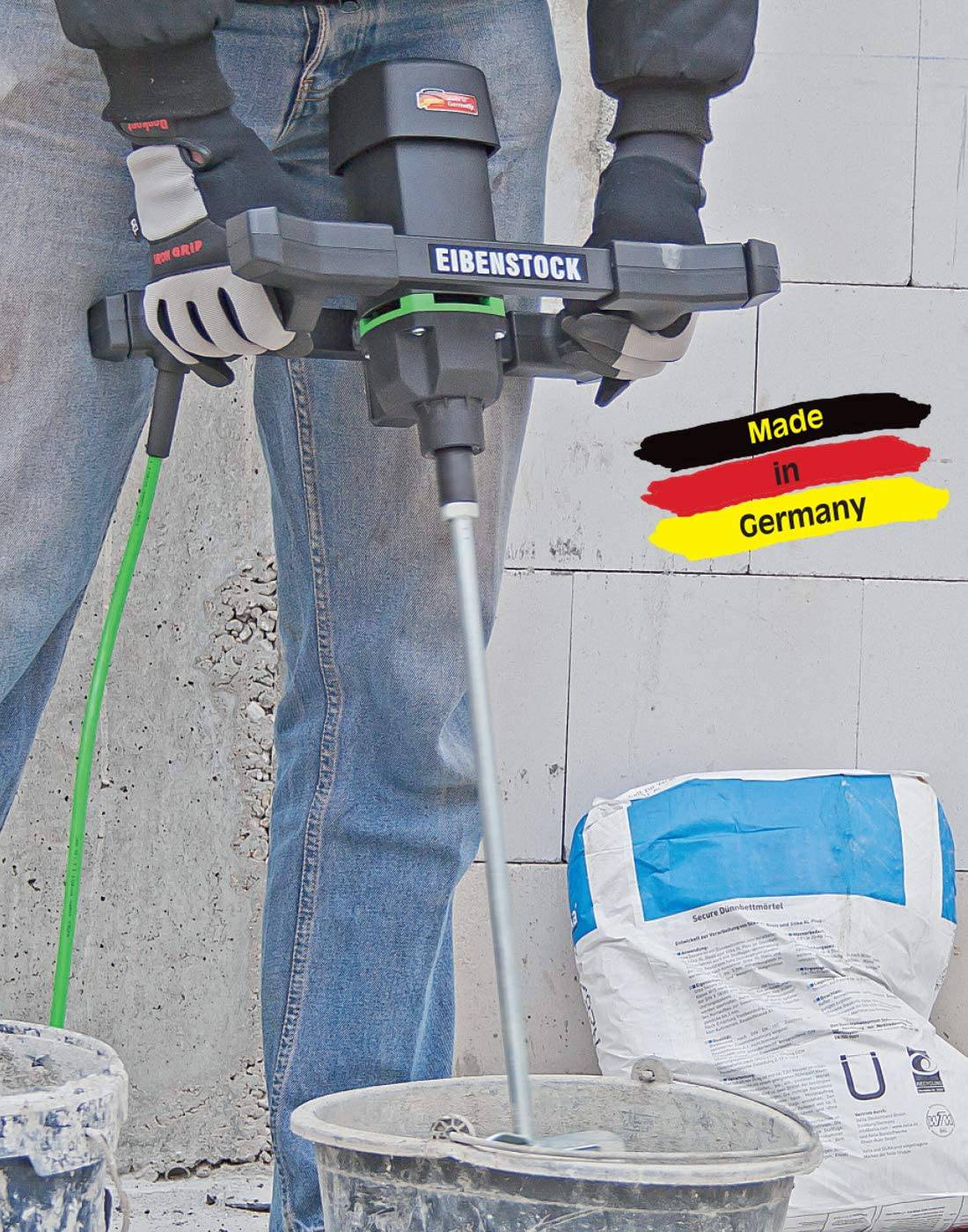 CS Unitec EHR 18 S Mezclador de concreto eléctrico portátil de mano que incluye paleta WG 120, 9.5 A, 110 VCA, 700 lb por hora - DIGVICE MX