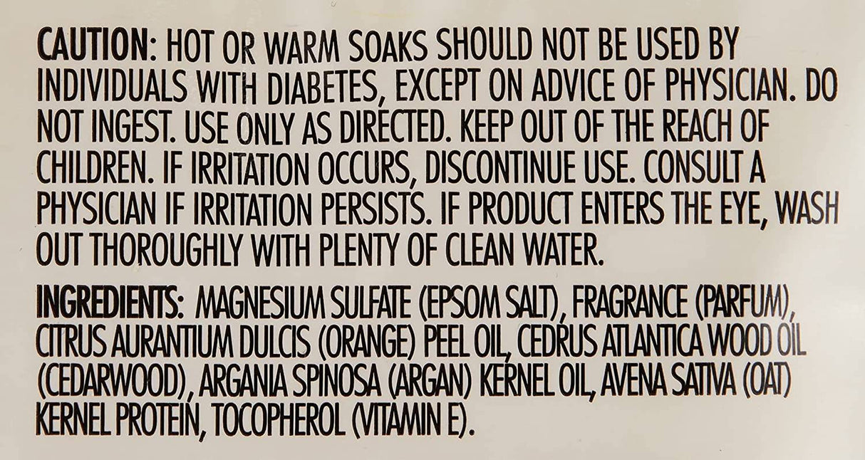 Dr Teal's Pure Epsom Salt, calma y comodidad con leche de avena y aceite de argán, 3 libras