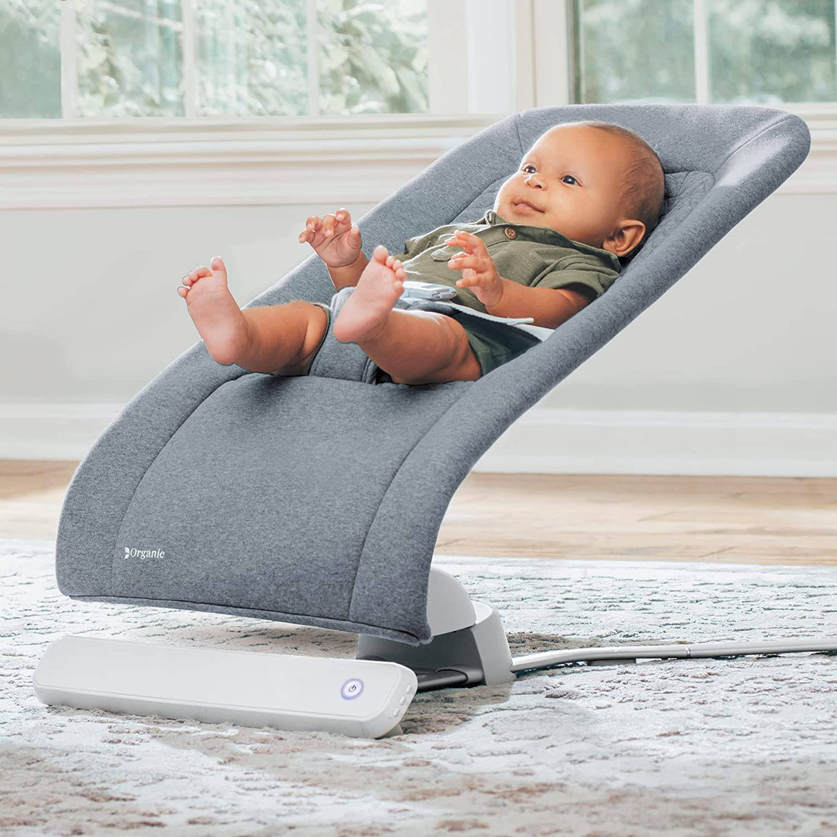 Chicco E-Motion Auto-Glider & Bouncer - Gris, Gris - DIGVICE MX