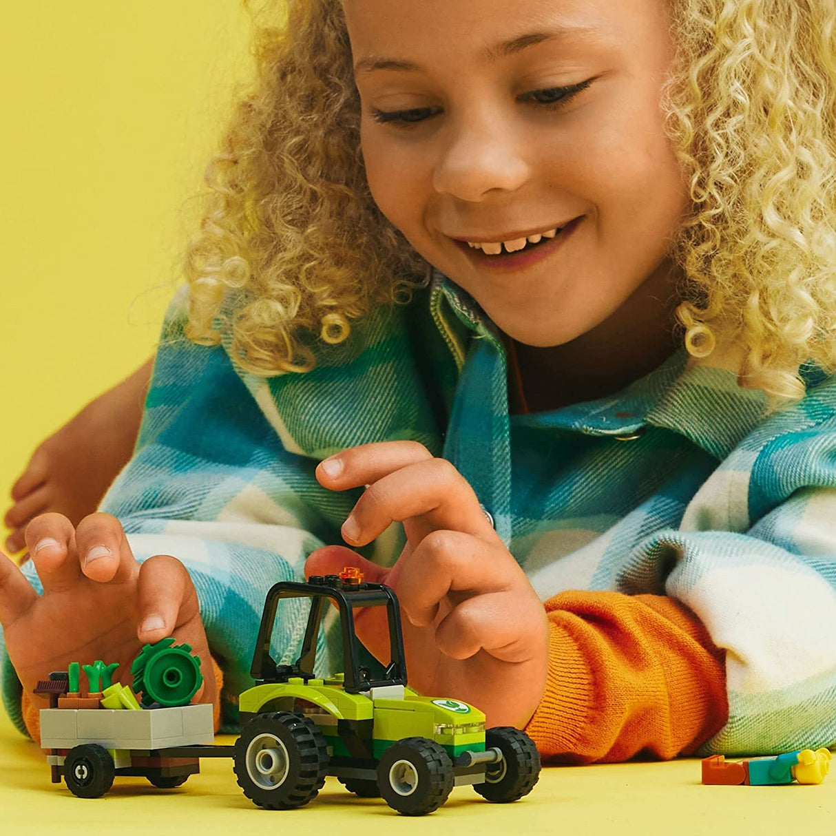 LEGO City Park Tractor 60390 Juego de juguetes de construcción para niños, niños y niñas a partir de 5 años (86 piezas)