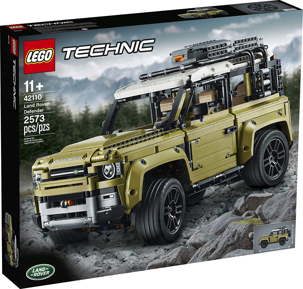 LEGO Technic Land Rover Defender 42110 Kit de construcción (2573 piezas)