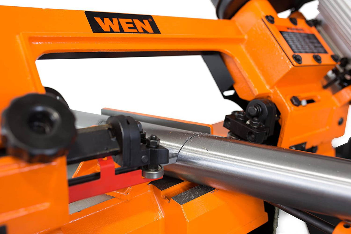 WEN BA4664 Sierra de cinta para corte de metal de 4 x 6 pulgadas con soporte - DIGVICE MX