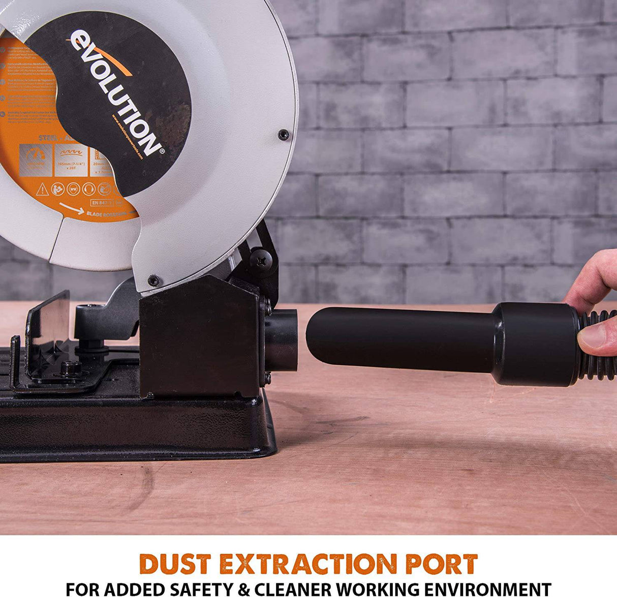 Evolution Power Tools RAGE4 sierra tronzadora de corte multipropósito TCT de 7-1/4 pulgadas - DIGVICE MX
