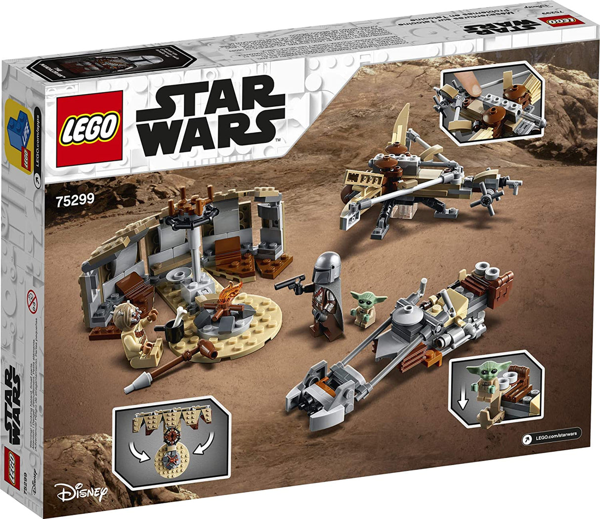LEGO Star Wars: The Mandalorian Trouble on Tatooine 75299 (277 piezas)