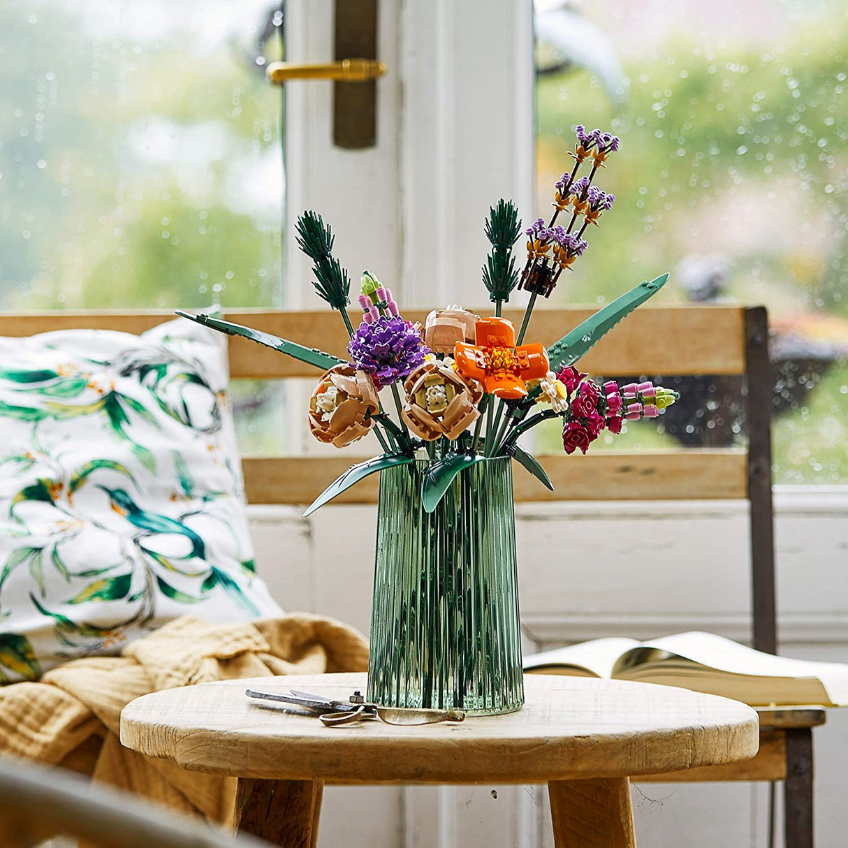 LEGO Icons Flower Bouquet 10280 Juego de construcción para adultos (756 piezas)