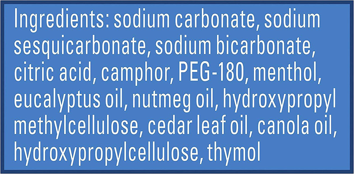 Vicks VapoShower Plus, tabletas de bomba de ducha, aromaterapia de vapor de vapor no medicado fuerte calmante con eucalipto y mentol, contiene aceites esenciales, 12 tabletas