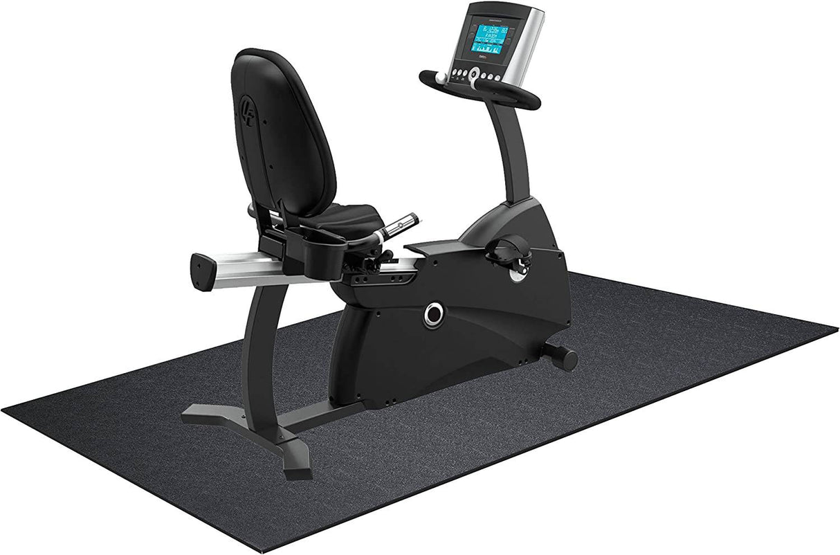 BalanceFrom - Tapete para equipo de bicicleta de ejercicio de cinta de correr de alta densidad . 3-Feet x 6.5-Feet