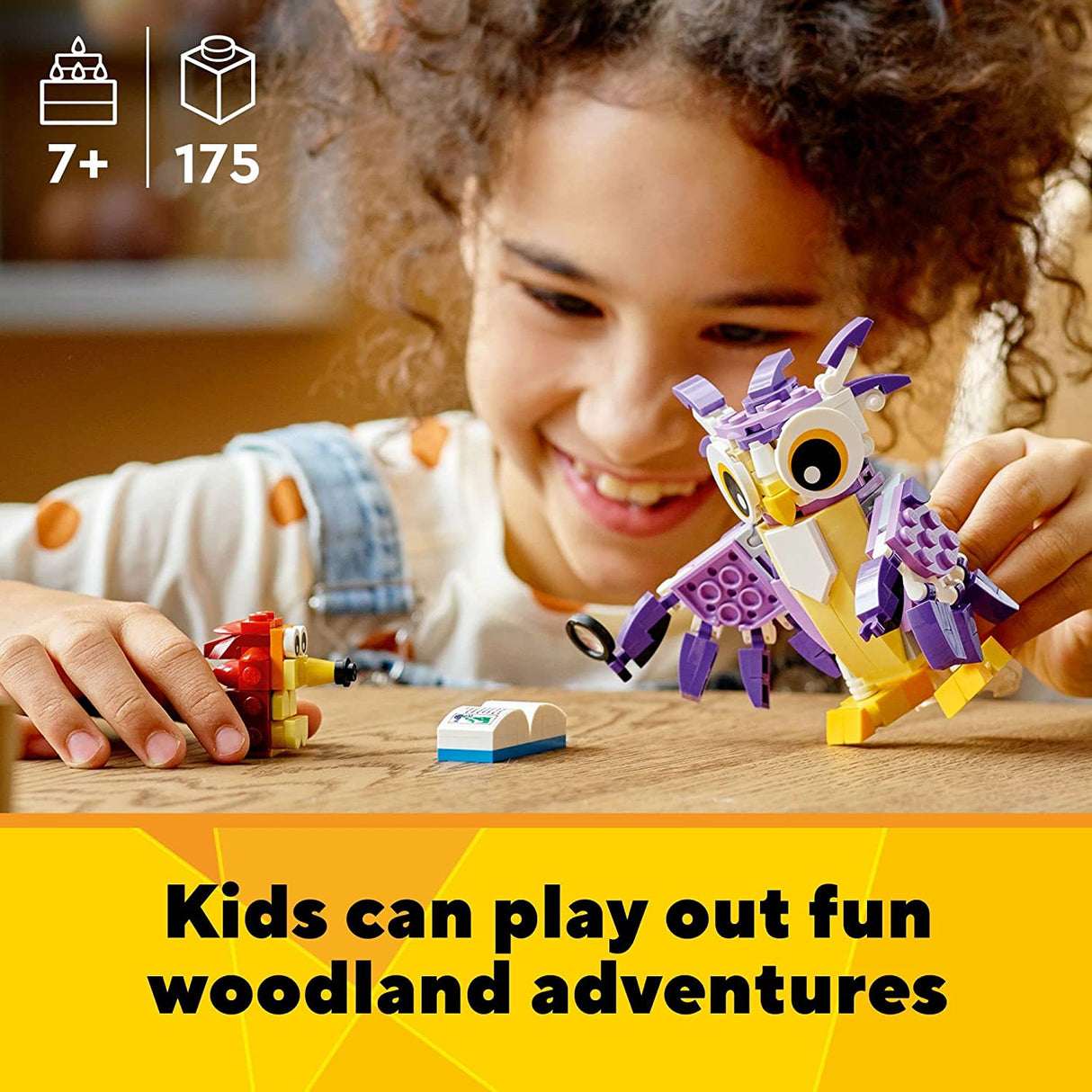 LEGO Creator 3in1 Fantasy Forest Creatures 31125 (175 piezas)