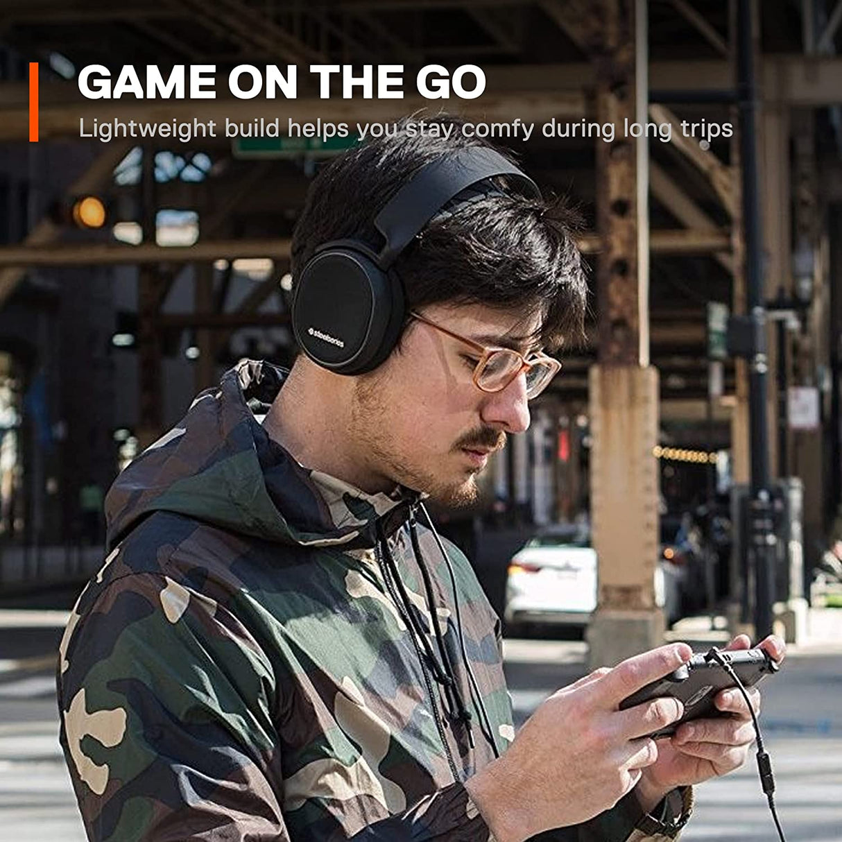 SteelSeries Arctis 3 - Auriculares para juegos para todas las plataformas - para PC, PlayStation 4, Xbox One, Nintendo Switch, VR, Android e iOS - Negro