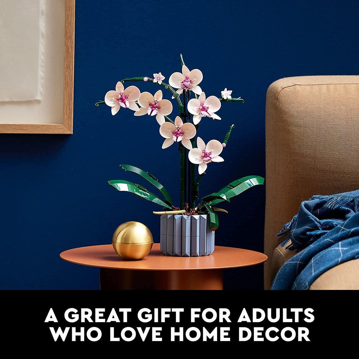 LEGO Icons Orchid 10311 Juego de construcción para adultos (608 piezas)