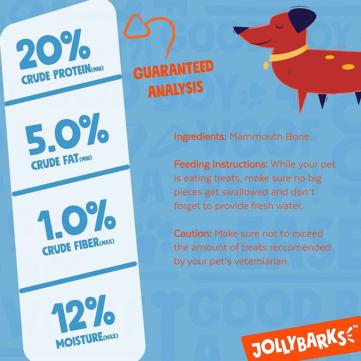 JollyBarks Mammoth hueso grande para perro de 16 pulgadas, masticables premium para perros masticadores agresivos, perros grandes, saludables de larga duración, todos los huesos naturales para perros, hueso gigante para perros (1 hueso) - DIGVICE MX