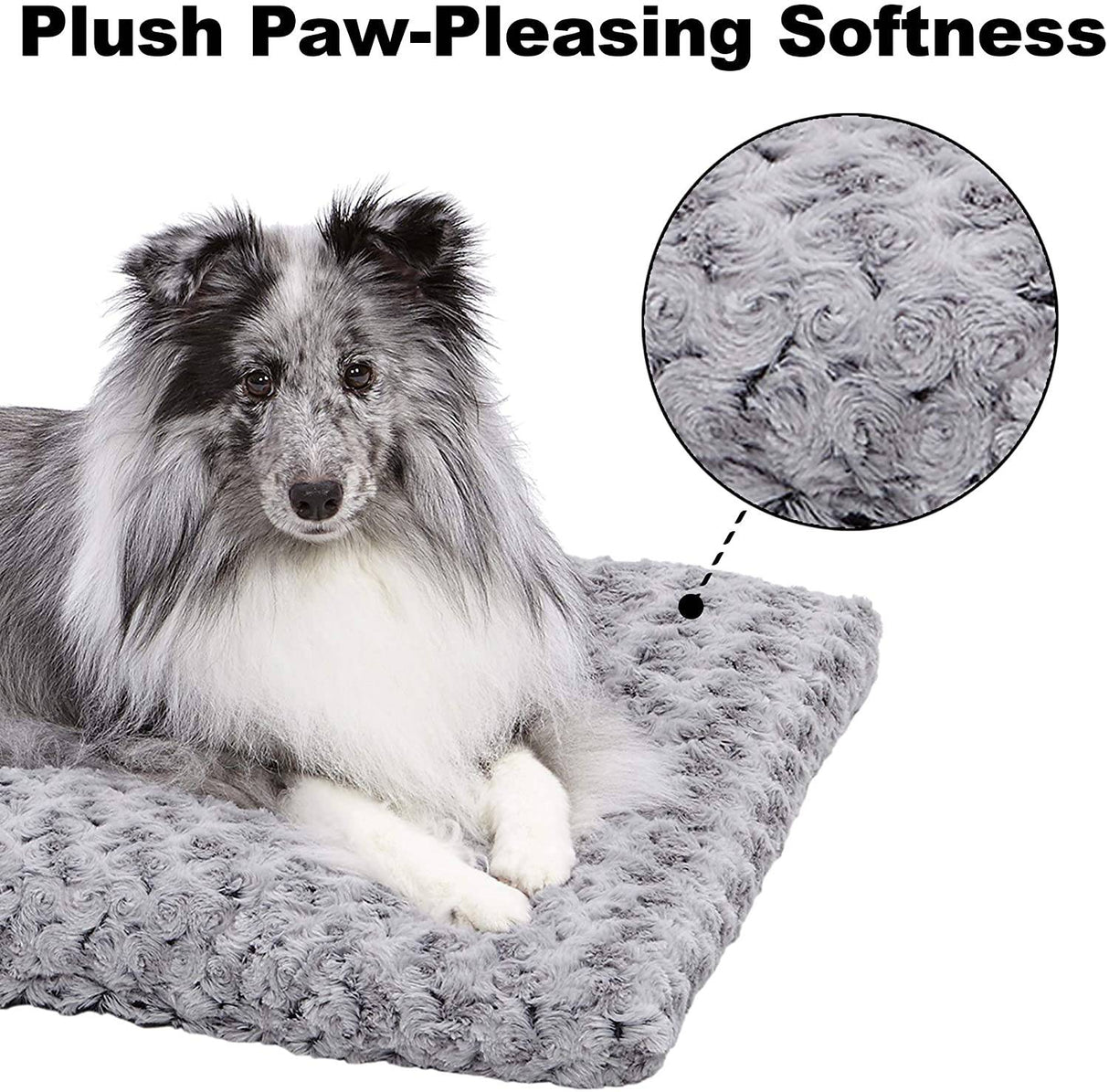 MidWest Homes for Pets Camas para perros de color degradado, camas de felpa para perros que se ajustan a cajas de alambre para perros, lavar y secar a máquina 24 INCH - DIGVICE MX