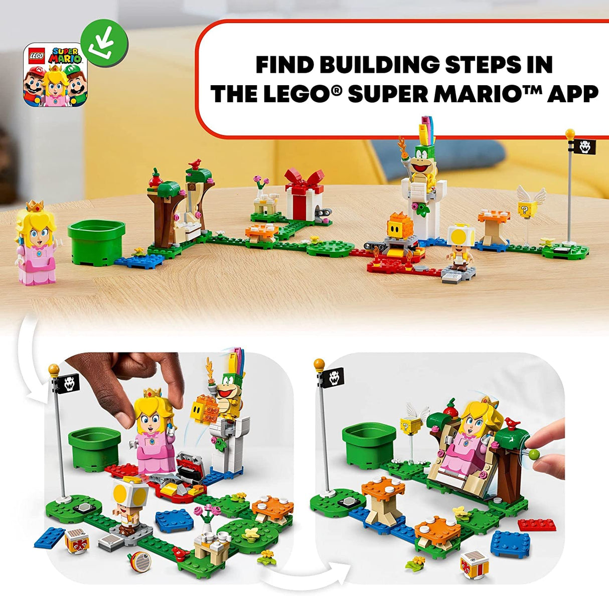 LEGO Super Mario Adventures with Peach Starter Course 71403 (354 piezas)