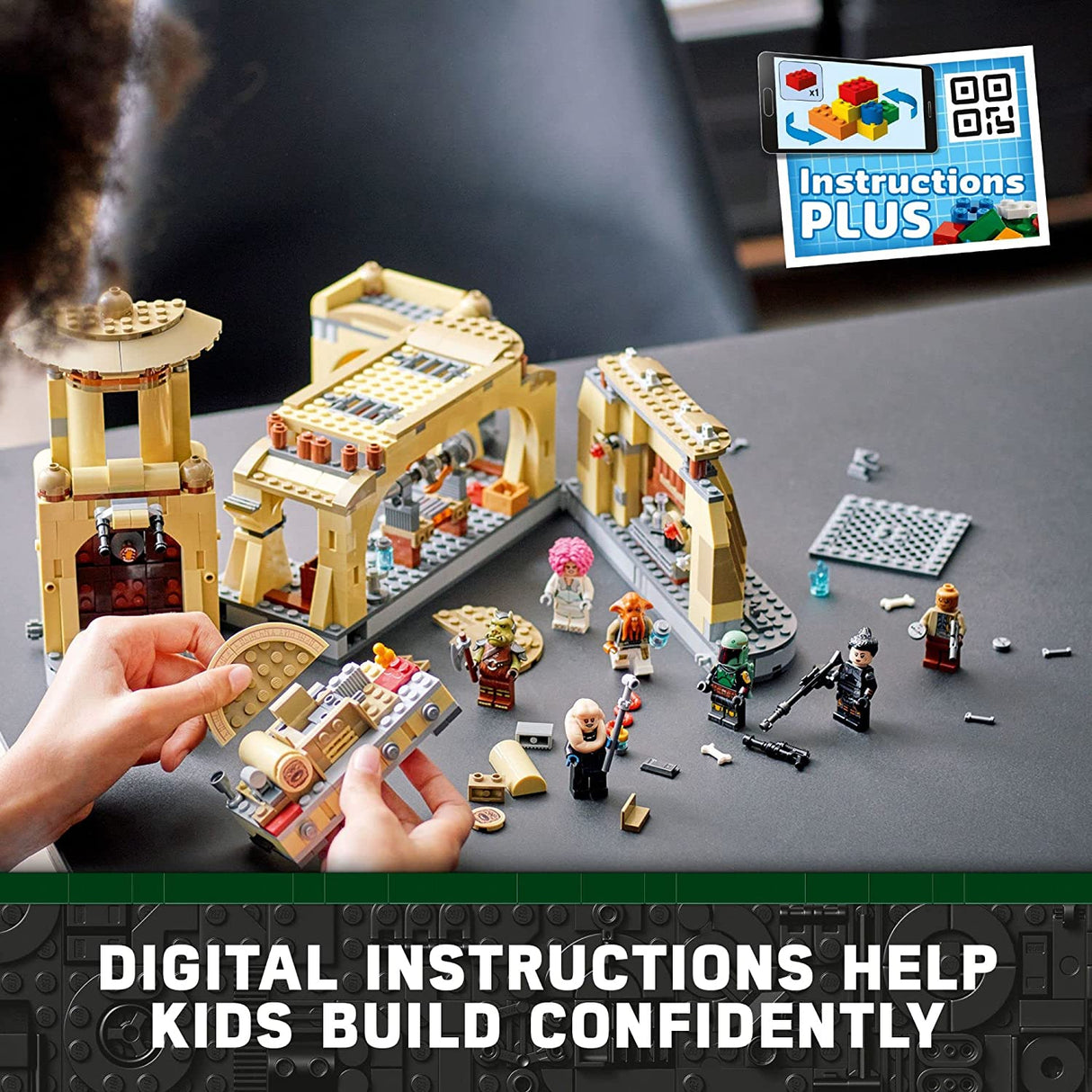 LEGO Star Wars Boba Fett's Throne Room 75326 (732 piezas)