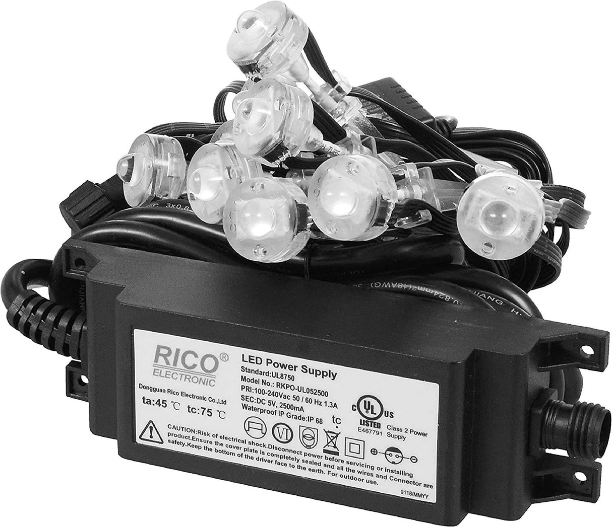 SYLVANIA Smart LED ZigBee RGBW Kit de inicio de luz de acento para exteriores a todo color, 14', funciona con SmartThings y Amazon Echo Plus (75541) - DIGVICE MX