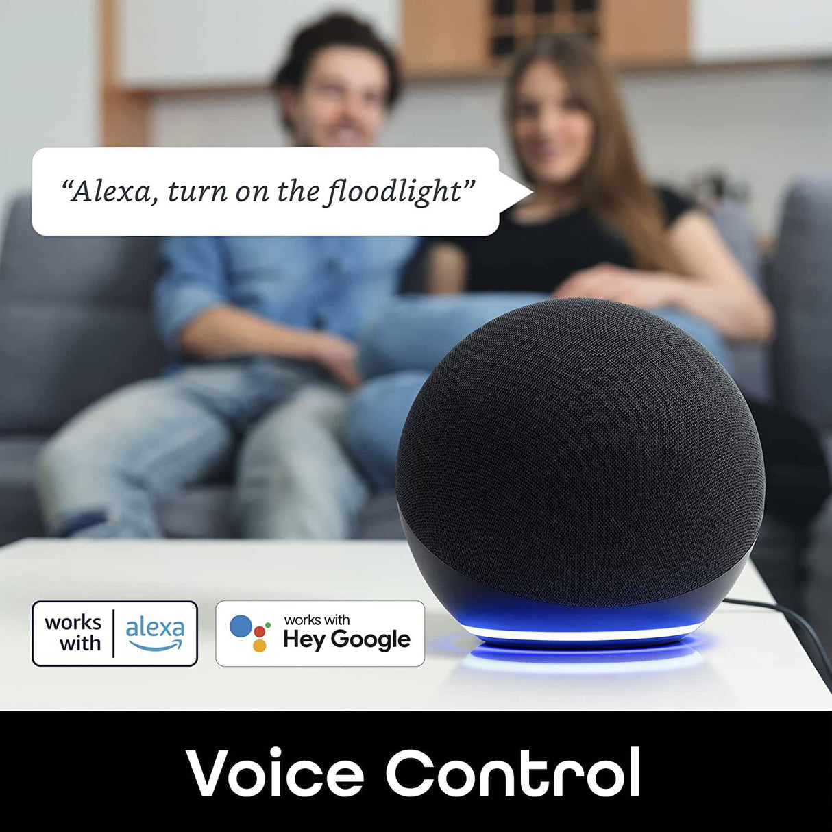 Geeni LUX Foco reflector inteligente, blanco, para exteriores, 2700 K-6500 K, bombilla LED regulable, E26, PAR38, 11 W, 1000 lúmenes, sin concentrador compatible con Alexa, Google Home, requiere Wi-Fi de 2,4 GHz, paquete de 2 - DIGVICE MX