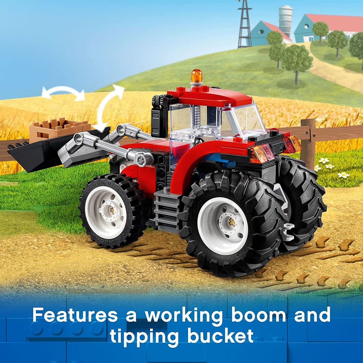 LEGO City Great Vehicles Tractor 60287 (148 piezas)