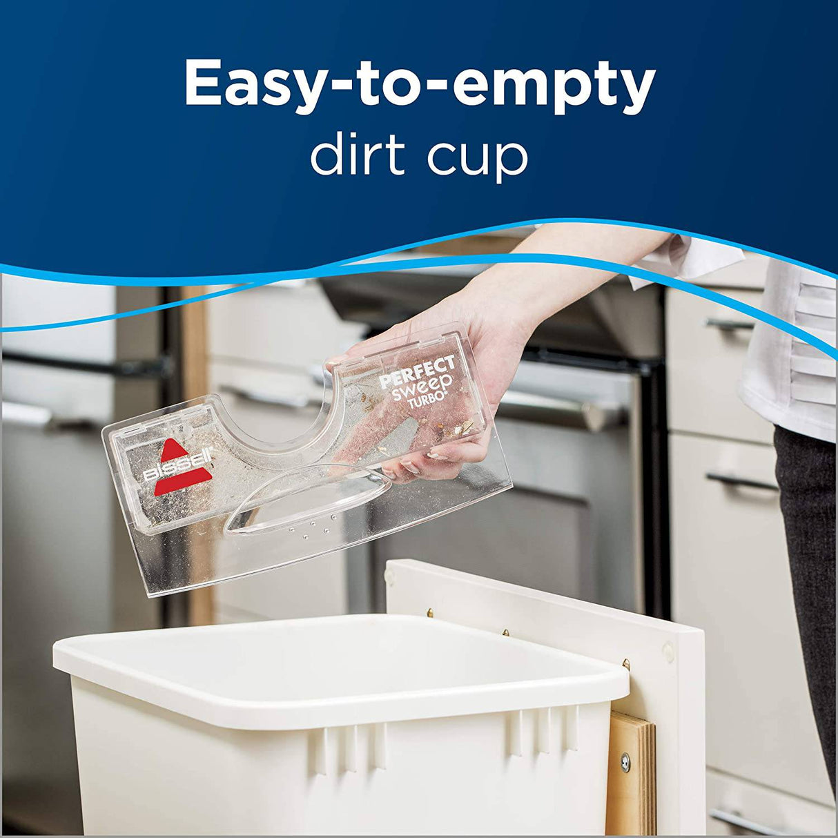 Bissell 28806 Perfect Sweep Turbo, Gris - DIGVICE MX