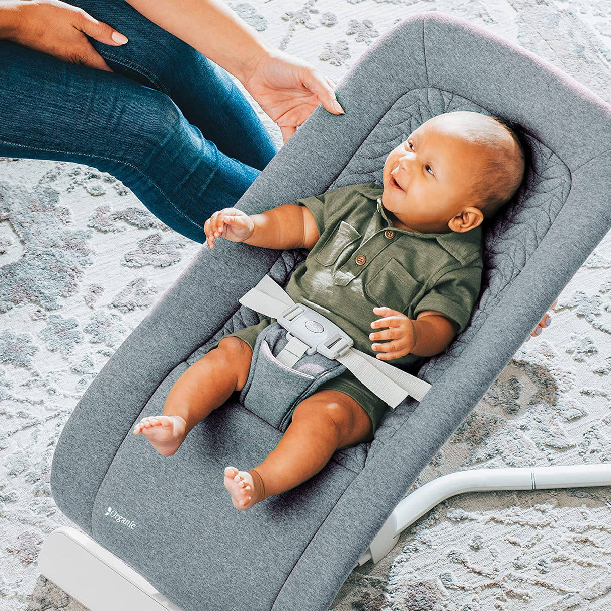 Chicco E-Motion Auto-Glider & Bouncer - Gris, Gris - DIGVICE MX