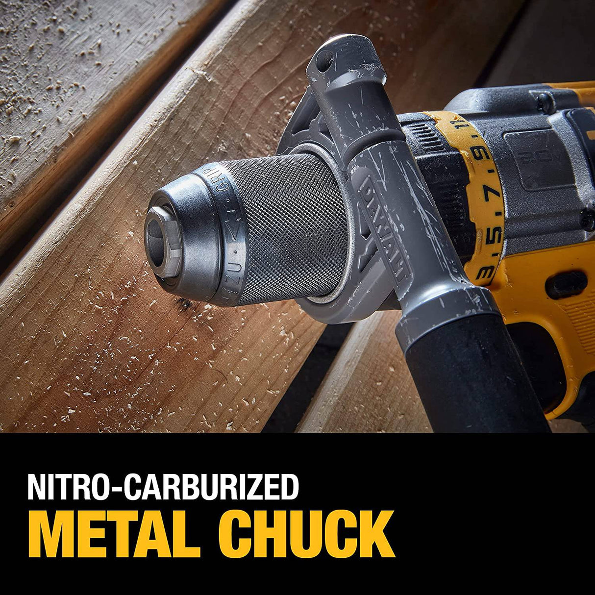 DEWALT FLEXVOLT ADVANTAGE 20V MAX* Taladro percutor, inalámbrico, 1/2 pulgada, solo herramienta (DCD999B) - DIGVICE MX