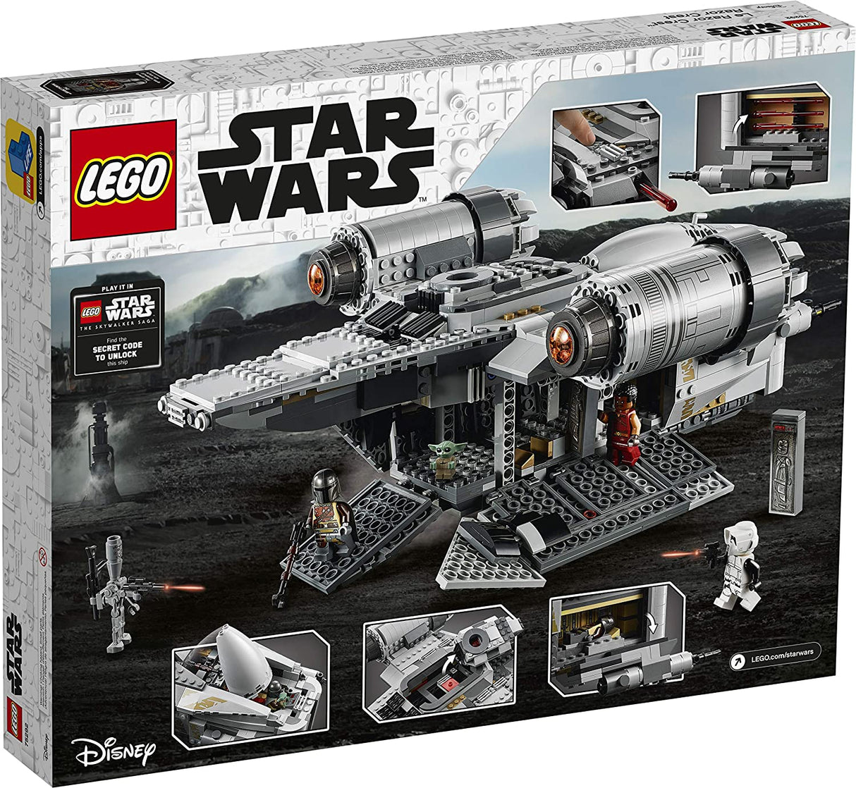 LEGO Star Wars The Razor Crest 75292 (1023 piezas)