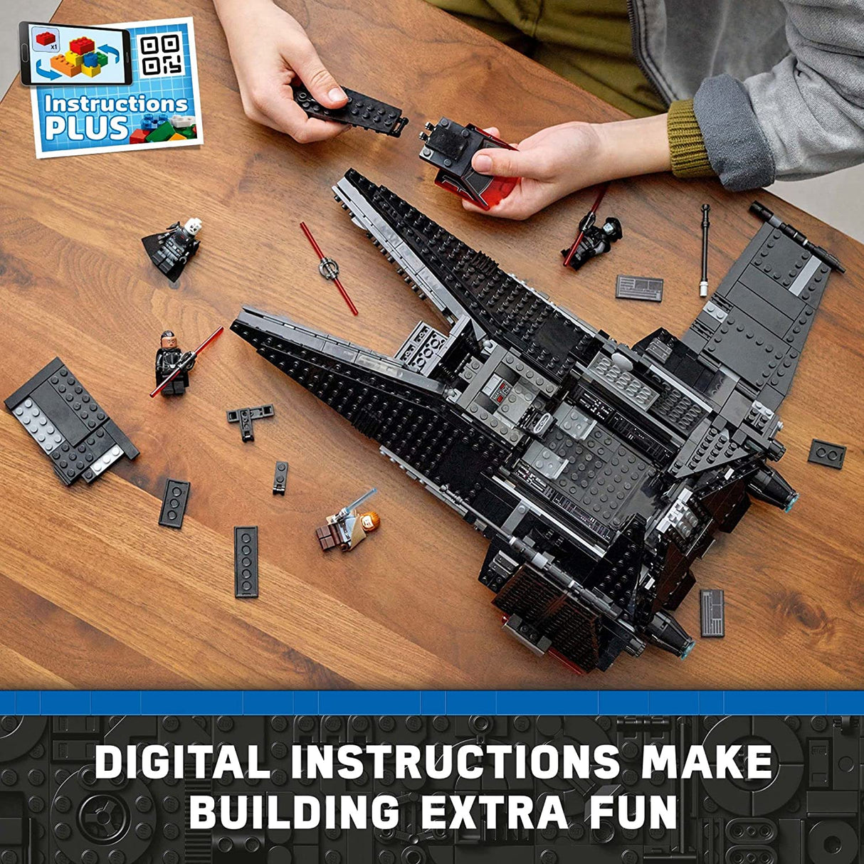 LEGO Star Wars: OBI-Wan Kenobi Inquisitor Transport Scythe 75336 (924 piezas)