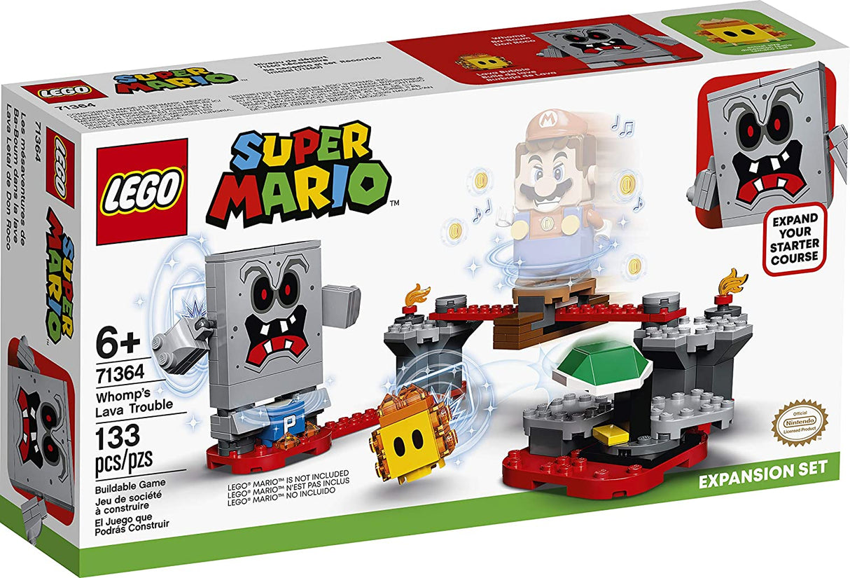 LEGO Super Mario Whomp's Lava Trouble Expansion Set 71364 (71360) (133 piezas)