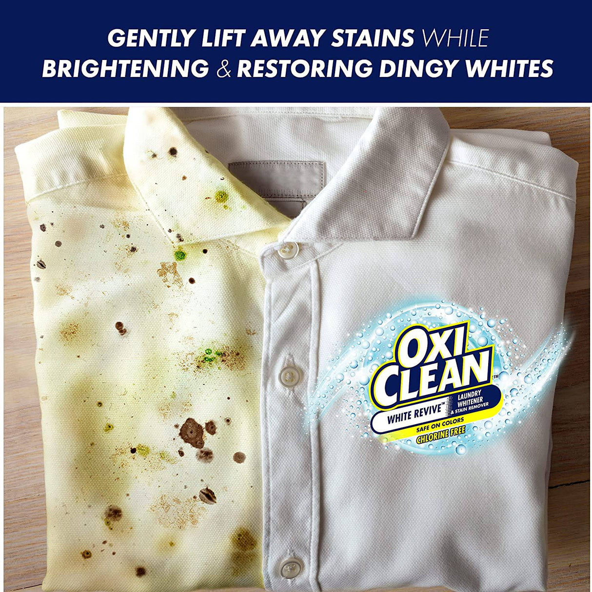 OxiClean White Revive - Quitamanchas para blanquear la ropa, 5 libras - DIGVICE MX
