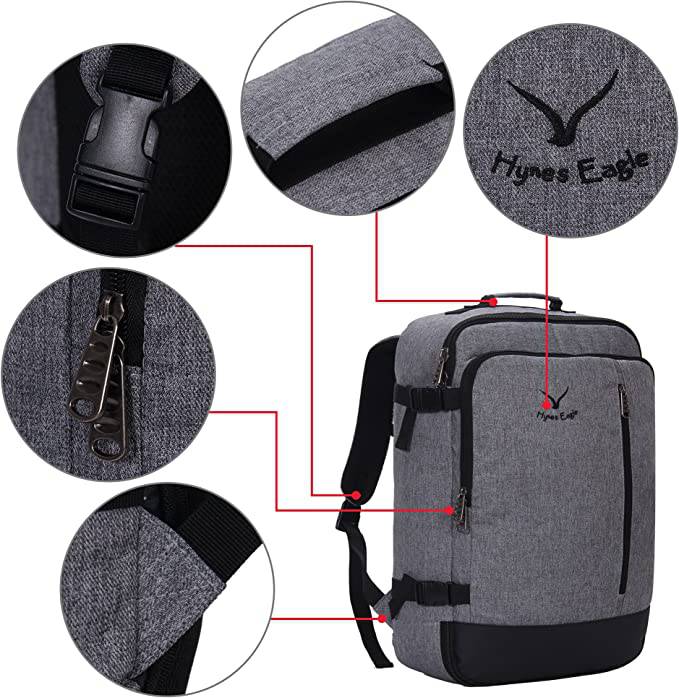 Hynes Eagle 38L Flight Approved Weekender Mochila de mano