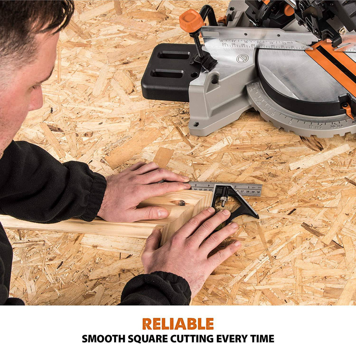 Evolution Power Tools R255SMSDB sierra ingletadora compuesta deslizante de doble bisel multimaterial de 10" - DIGVICE MX