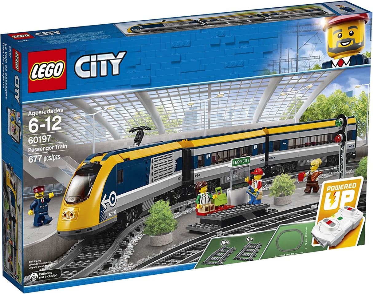 LEGO City Passenger Train 60197 Kit de construcción (677 piezas)