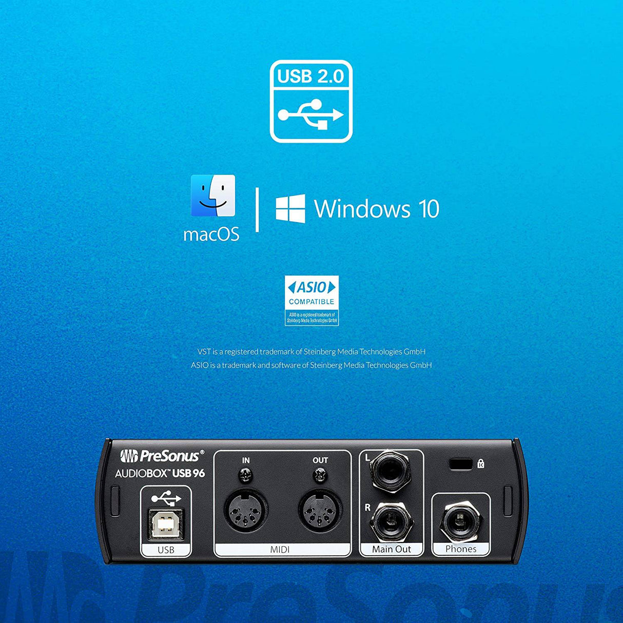PreSonus AudioBox USB 96 Edición 25 Aniversario con Studio One Artist y software de grabación DAW Ableton Live Lite