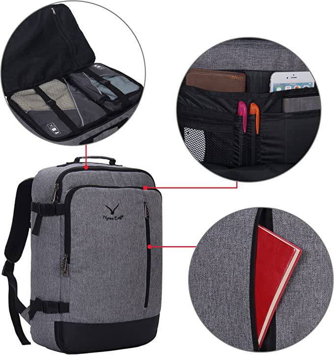 Hynes Eagle 38L Flight Approved Weekender Mochila de mano