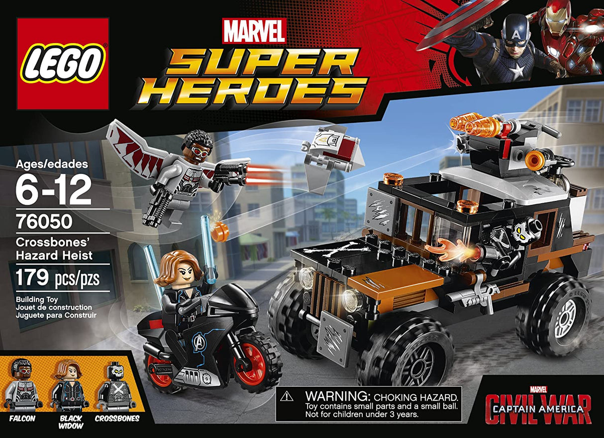 LEGO Super Heroes Crossbones' Hazard Heist 76050 Kit de construcción (179 piezas)