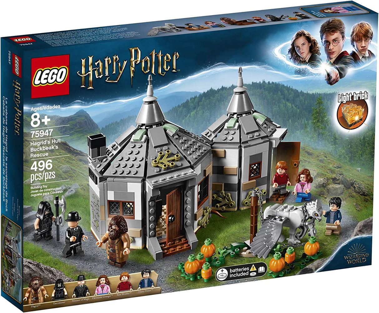 LEGO Harry Potter Hagrid's Hut: Buckbeak's Rescue 75947 (496 piezas)