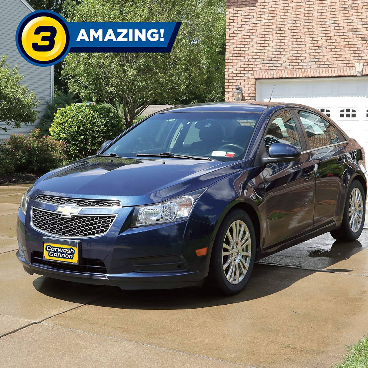 Ontel Car Wash Cannon Espuma Blaster Manguera Boquilla Pistola pulverizadora