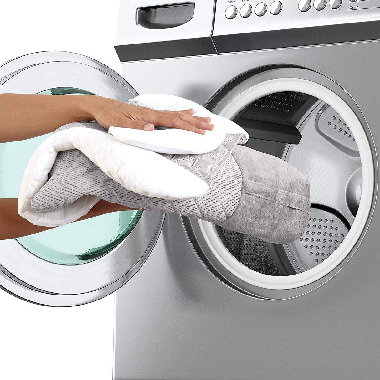 Ingenuity InLighten Baby Swing - Tela de malla fresca, vibraciones, asiento giratorio para bebés, sonidos de la naturaleza, móvil motorizado iluminado - Braden - DIGVICE MX