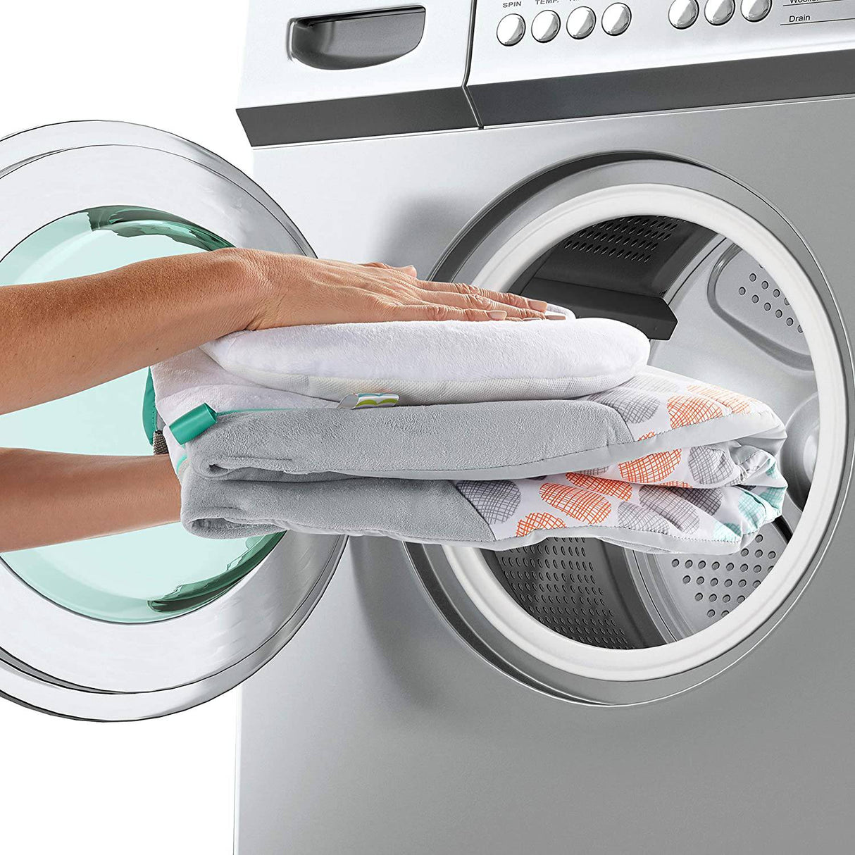 Bright Starts Whimsical Wild Portable Compact Automático Deluxe Baby Swing con música y Taggies, recién nacido y más - DIGVICE MX