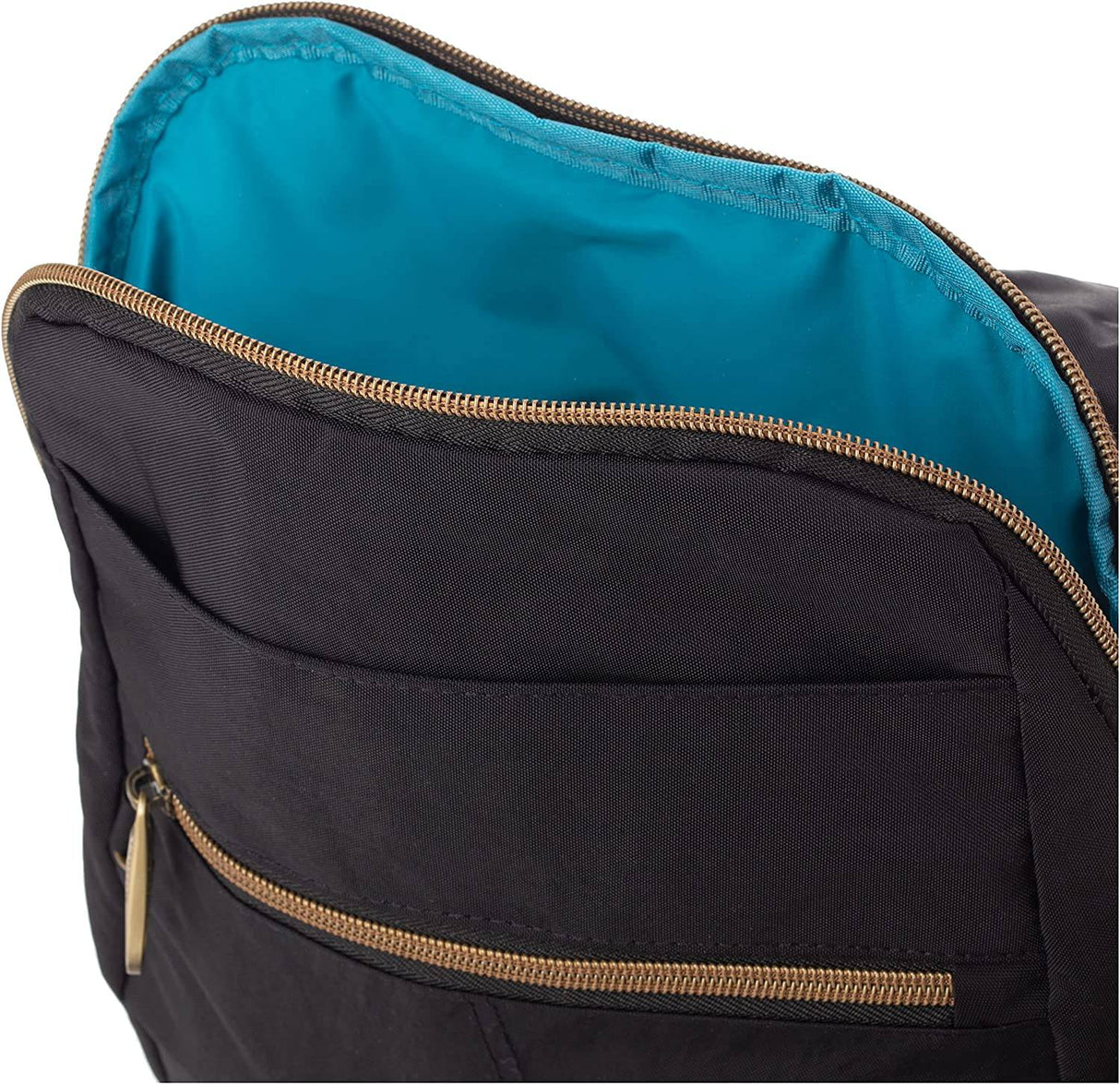 Travelon - Mochila delgada antirrobo Signature, negra