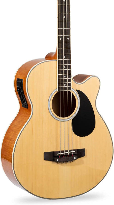 Best Choice Products Bajo eléctrico acústico de tamaño completo