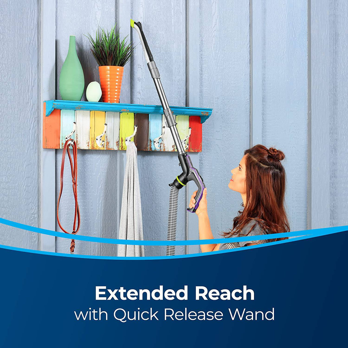 BISSELL 24613 Pet Hair Eraser Turbo Plus Aspiradora liviana, cepillo giratorio sin enredos, potente recogedor de pelo de mascotas, sistema SmartSeal Allergen, fácil vaciado - DIGVICE MX