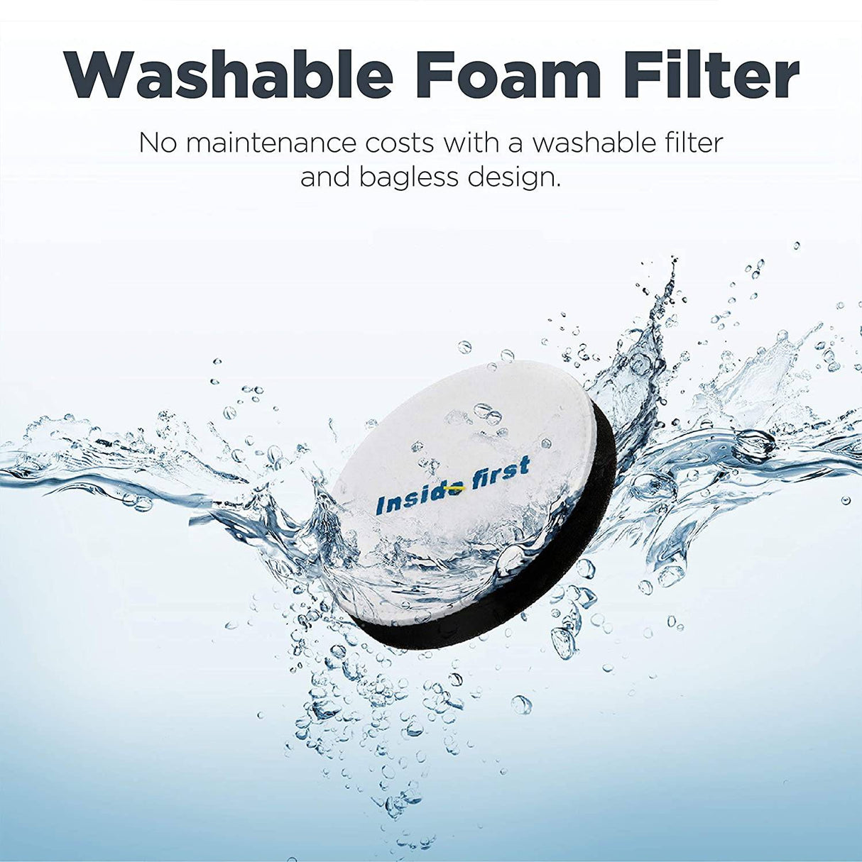 Eureka NEU182A PowerSpeed Aspiradora vertical sin bolsa, Lite, azul - DIGVICE MX