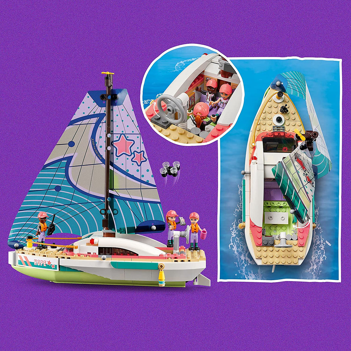 LEGO Friends Stephanie's Sailing Adventure 41716 (304 piezas)