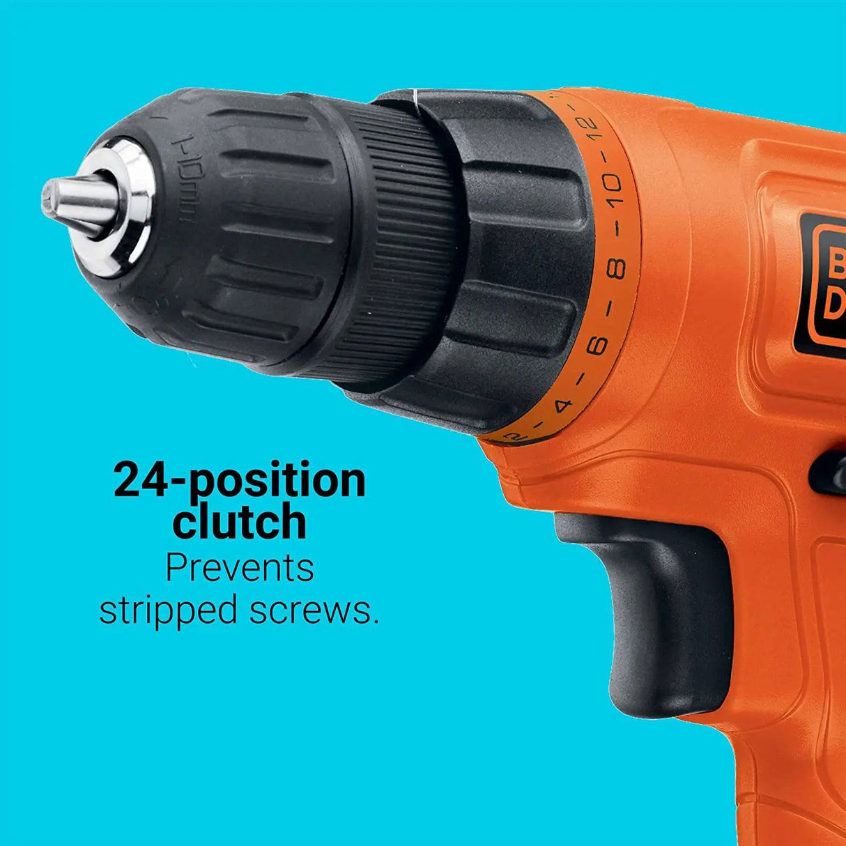 Black + Decker - Taladro inalámbrico (20 V MAX) - DIGVICE MX