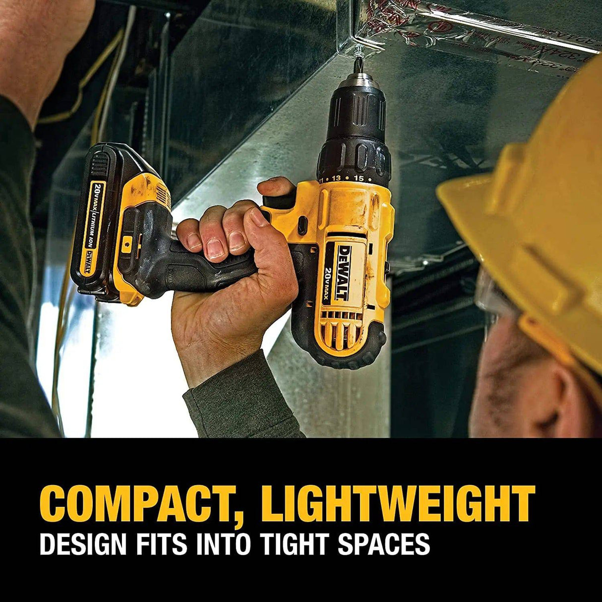 Juego de taladro compacto DeWalt DCD771C2 de 20 vatios, sin cables, de 12 pulgadas - DIGVICE MX